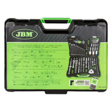 PROMO NATAL: Caixa de ferramentas de 132 peças JBM 54082 + OFERTA Gambiarra com base magnética 300LM oficina JBM 54122