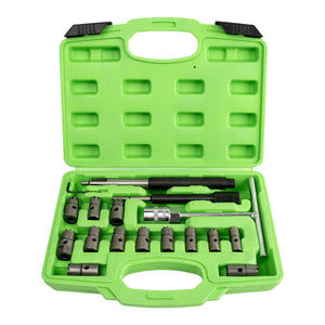 Kit de chaves de injetores 17 PCS JBM 52813