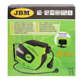 PROMO BLACK FRIDAY: Carretel de cabo elétrico JBM 21 M - Verde JBM 53586