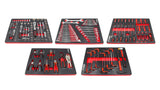 Carro ferramenta 7 gavetas 160 PCS Kroftools 8612