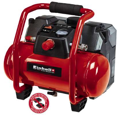 Compressor a bataria Einhell TE-AC 36/6/8 Li OF Set-Solo 4020450