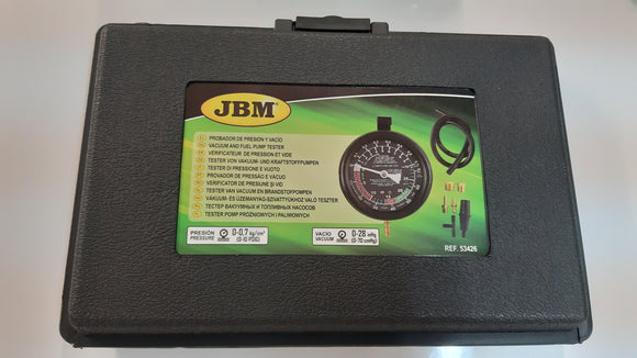 Relógio de pressão e vácuo JBM 53426