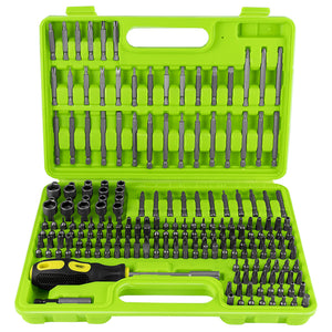 Kit de 208 bits de chave de fenda pontas JBM 53574