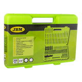 Kit de 208 bits de chave de fenda pontas JBM 53574