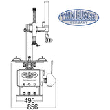 Máquina de desmontar montar pneus Twin Busch TW X-11