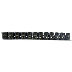 Jogo de12 chaves de caixa impacto 1/2" HEX. PERFIL BAIXO JBM 53060